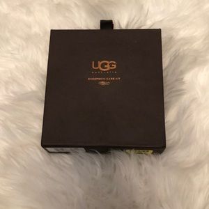 UGG sheepskin care kit.